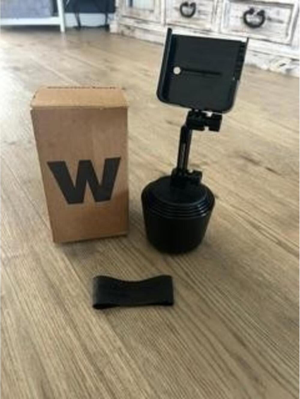 WeatherTech CupFone Two Way Adjustable Cup Holder Cell Phone Mount Black